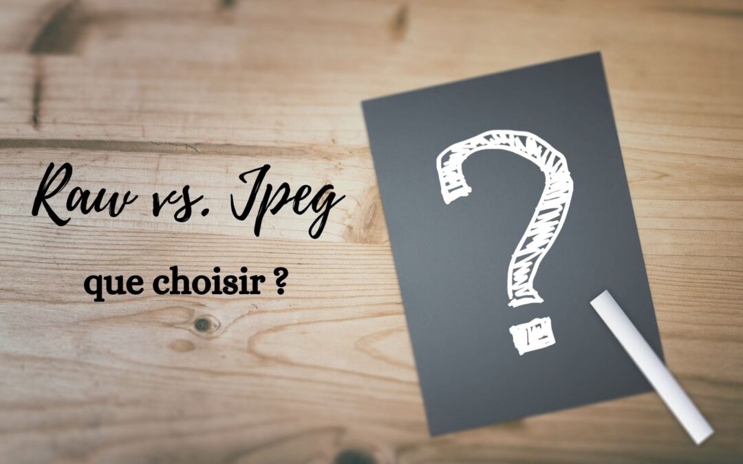 RAW ou JPEG, quel format choisir ?