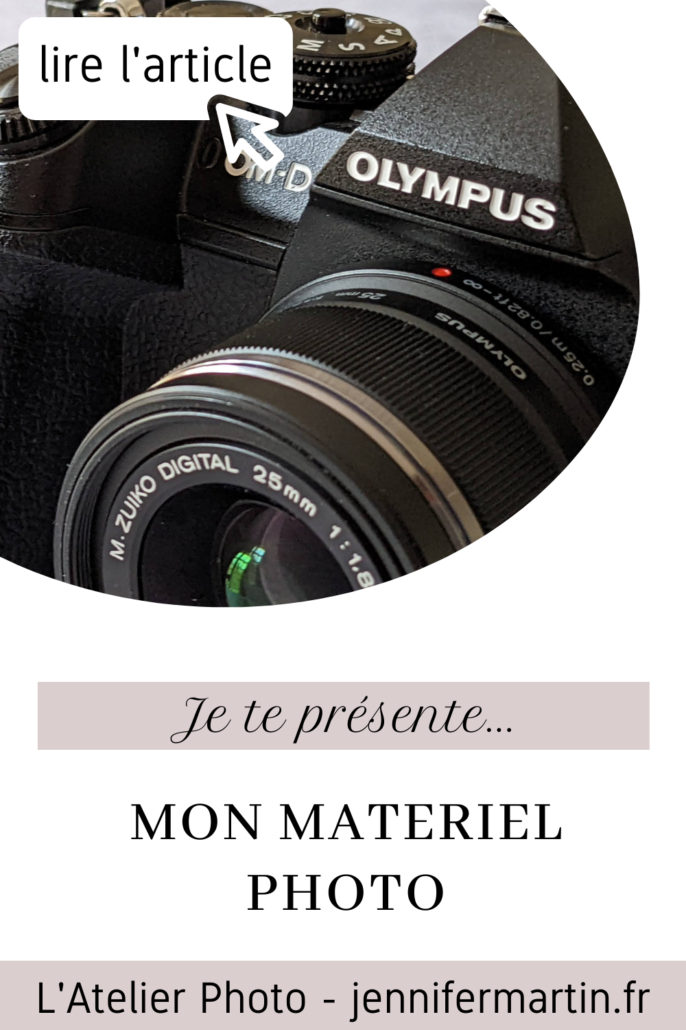L'Atelier Photo | Je te présente... mon matériel photo