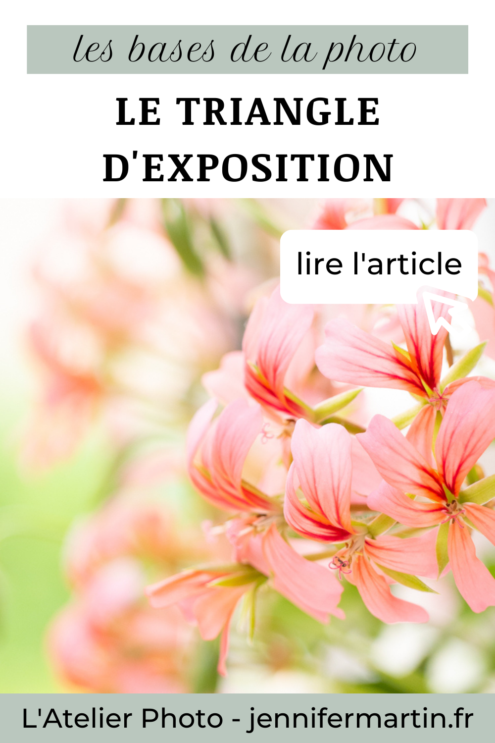 L'Atelier Photo | Le triangle d'exposition